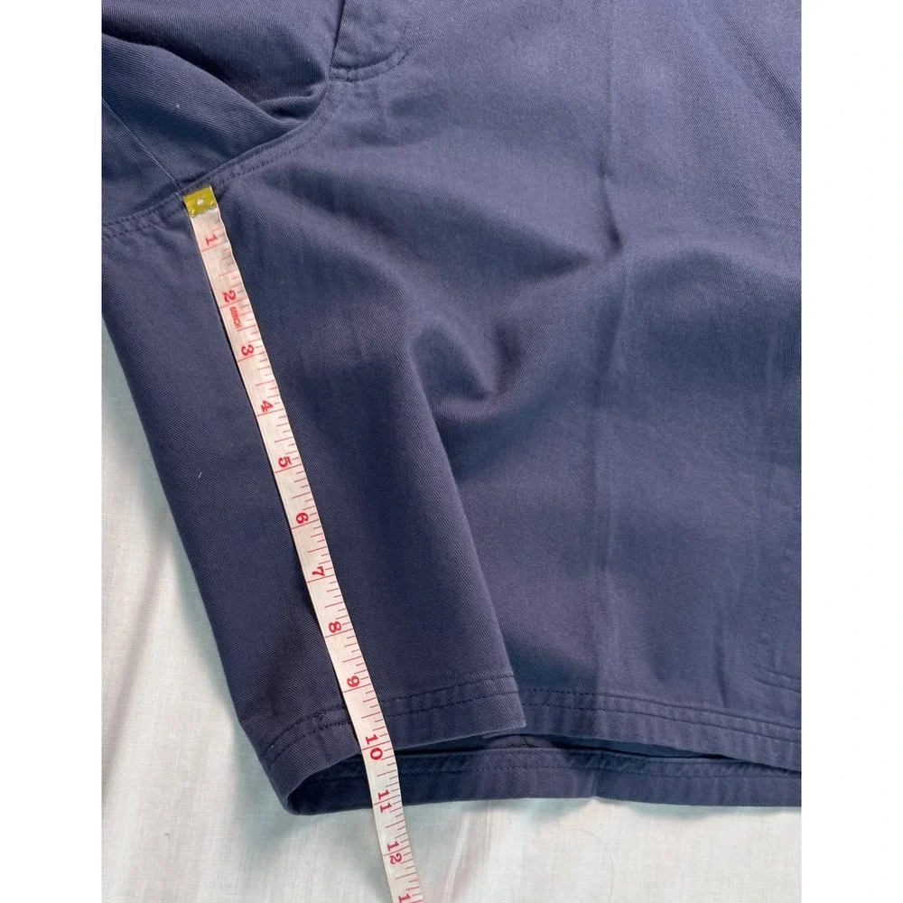 Haggar Big & Tall Cotton Cargo Shorts Mood Indigo Blue 50W NEW